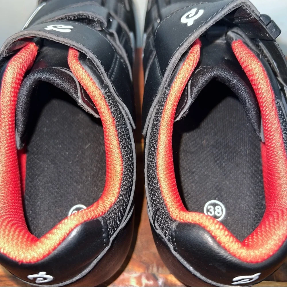 Peloton Cycling Shoes Delta Look Cleats Spin Shoes EU 38 US Women’s 7 Men’s 5 - Picture 7 of 11